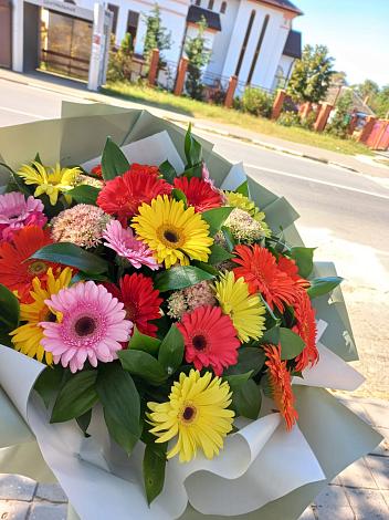 Букет цветов из: Герберы в Ялте
